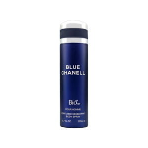 اسپری بدن مردانه بیو استار مدل Blue Chanell